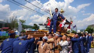 茅野どんばんに参加～神輿青葉睦会がお神輿を担ぐ～